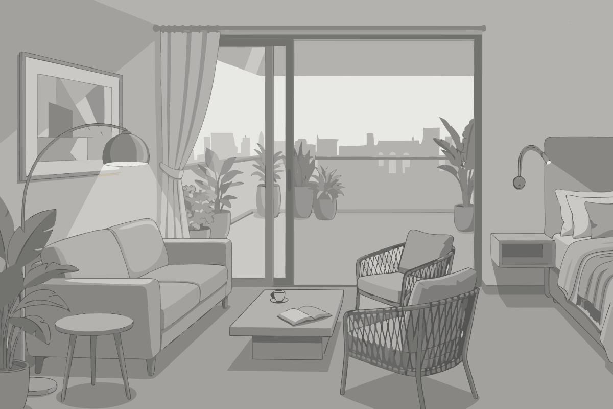 King Room with Balcony